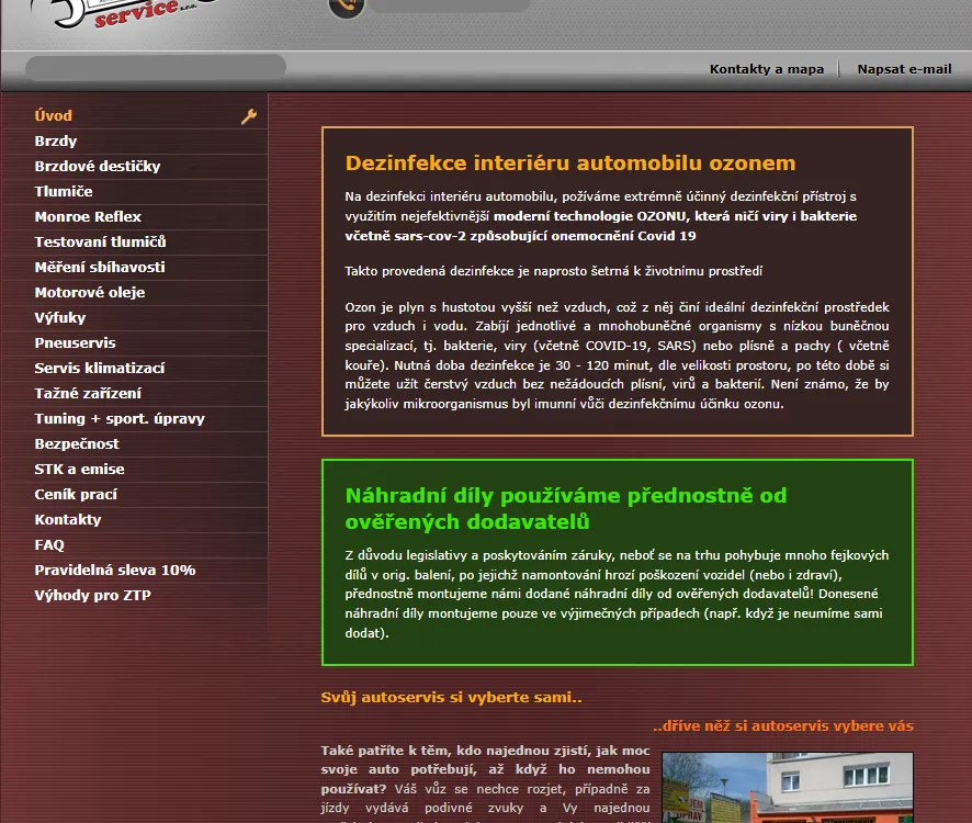 Zastaralý web